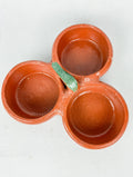 Traditional Clay bowl 3 in 1 - Salsera 3 en 1
