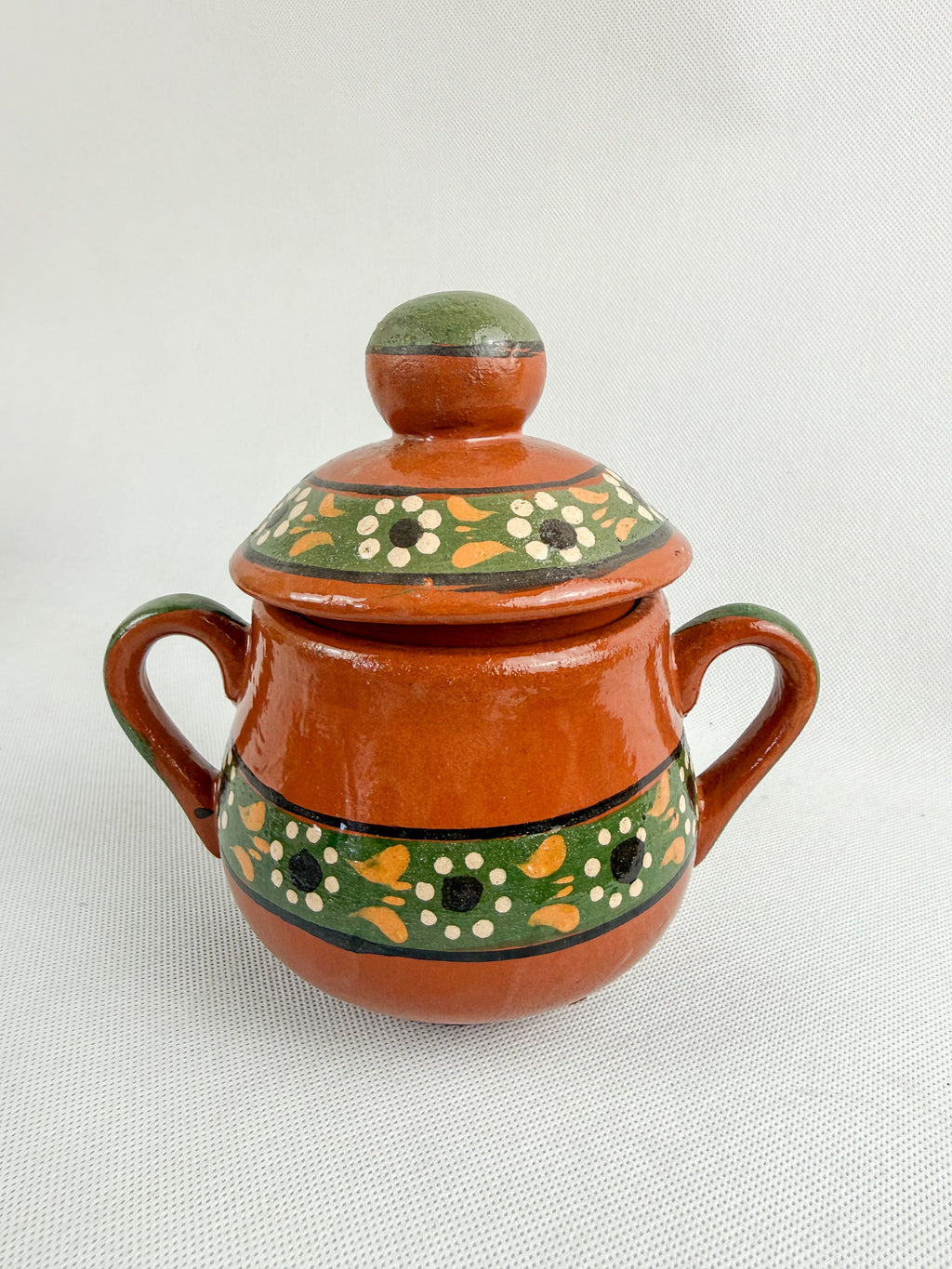 Traditional Mexican Tea Pot Set 16pc - Juego de Te Barro