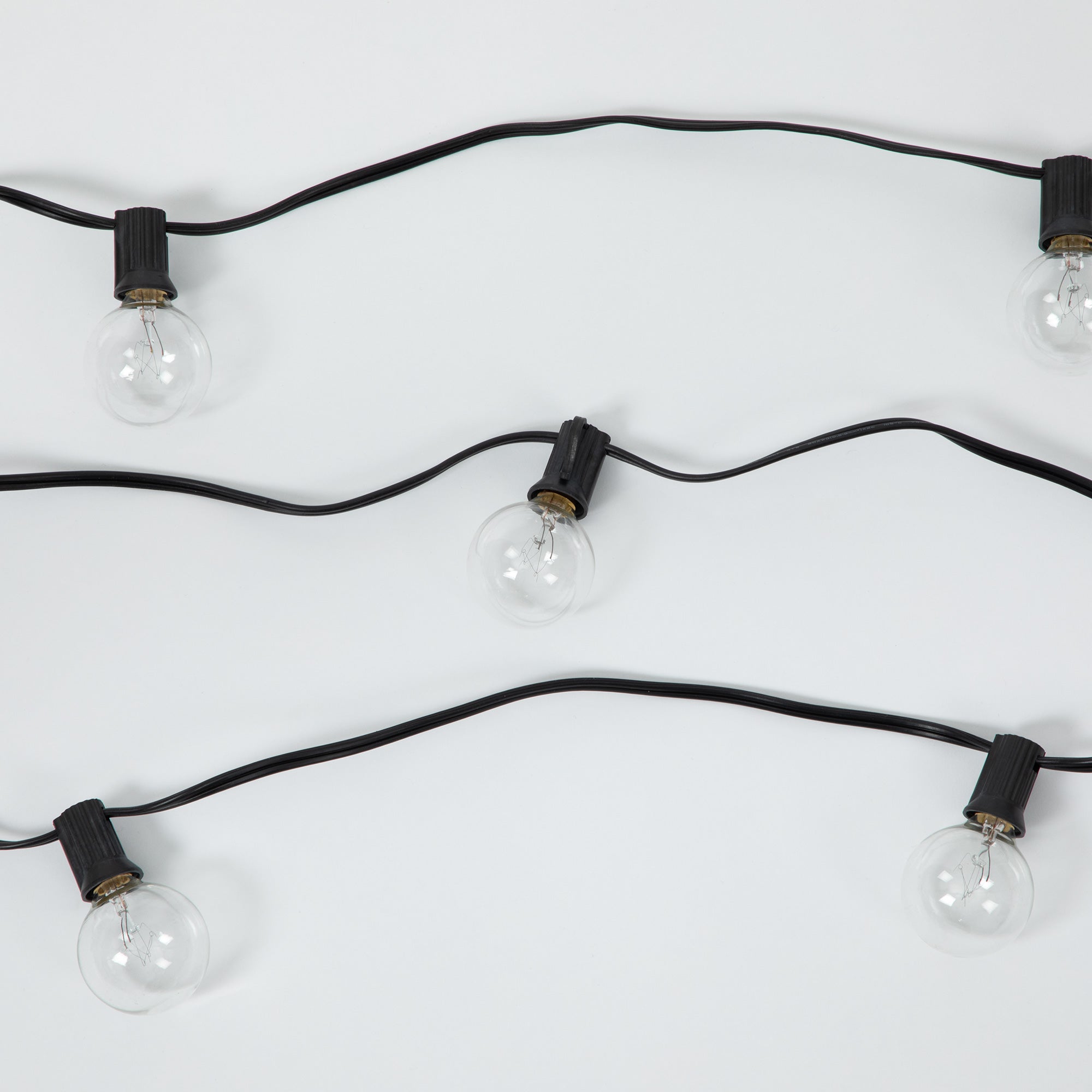 Incandescent Globe String Lights — Warm White Outdoor Patio Lights for Cottage Garden & Backyard Ambiance