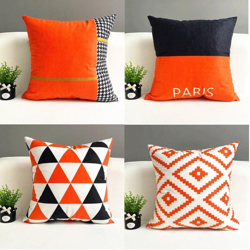New Nordic Pilllow Cover Thickened Short Plush Pillow Case Decorative Cushion Cover For Home Couch Bed Living Room Gift  Decorative Farmhouse Pillow Cases for Living Room  Pillow Covers For Couch Sofa Bed 45x45cm