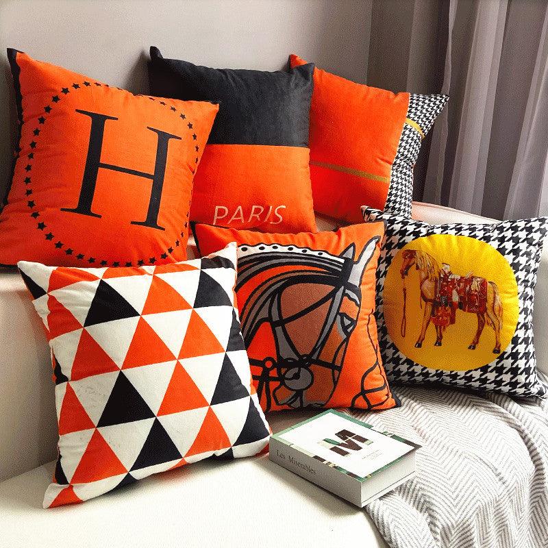 New Nordic Pilllow Cover Thickened Short Plush Pillow Case Decorative Cushion Cover For Home Couch Bed Living Room Gift  Decorative Farmhouse Pillow Cases for Living Room  Pillow Covers For Couch Sofa Bed 45x45cm