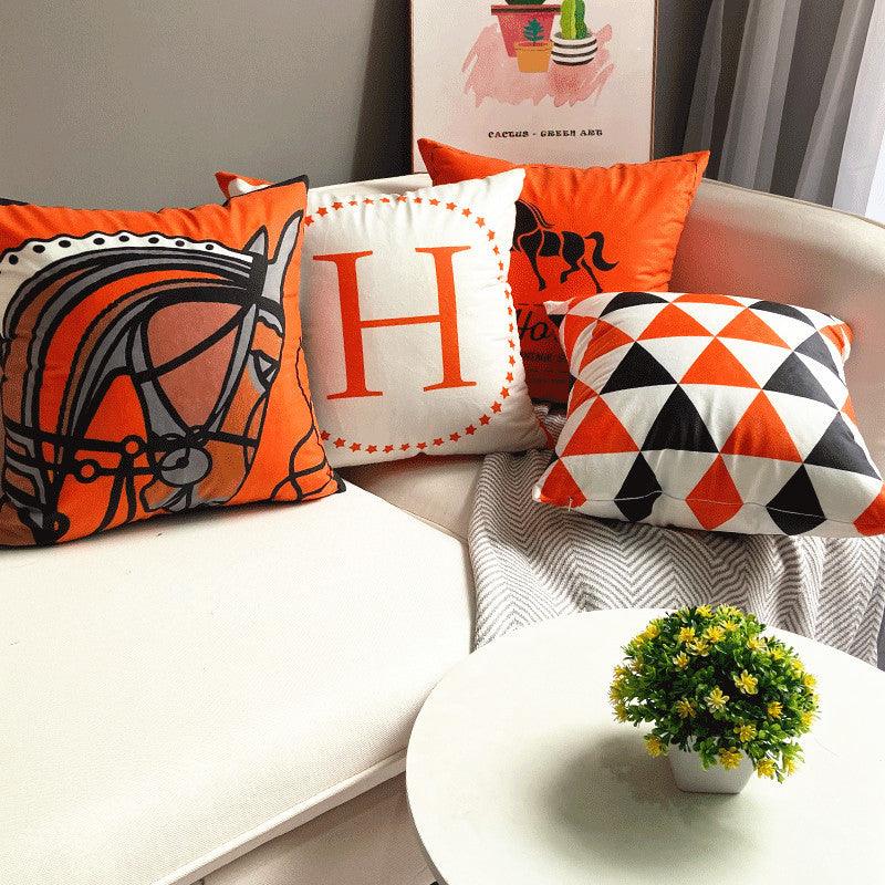 New Nordic Pilllow Cover Thickened Short Plush Pillow Case Decorative Cushion Cover For Home Couch Bed Living Room Gift  Decorative Farmhouse Pillow Cases for Living Room  Pillow Covers For Couch Sofa Bed 45x45cm